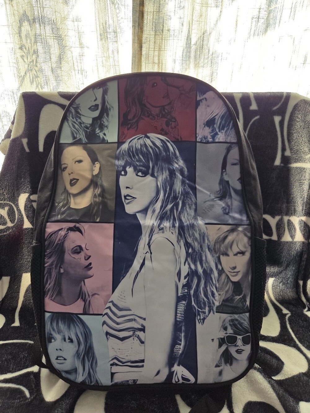 Taylor Swift The Eras Tour Photo Collage Backpack & Lunch Bag- Multi Color, NWOT